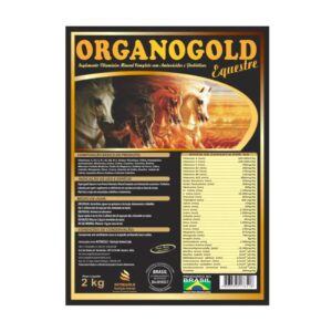 Organogold Equestre Pouch - Suplemento Vitamínico Mineral, Vitaminas A, D3, B1, B2, B6, B12.